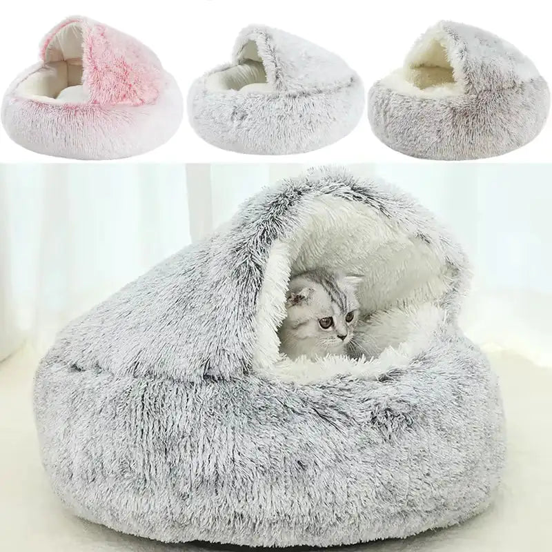 Ultra-Cozy Cat Bed & Dog Bed (Anti-Anxiety)